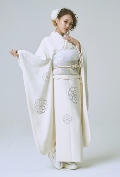 クリスタルストーンフラワー(White)