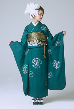 クリスタルストーンフラワー(Green)