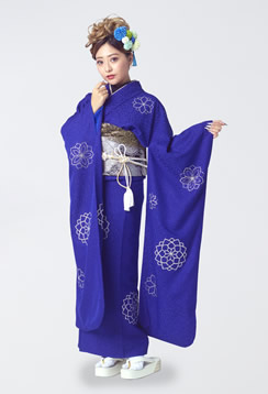 クリスタルストーンフラワー(Blue)