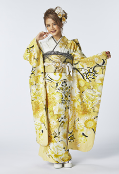 キラコレ×かとみか　かとみかプロデュース振袖（White）